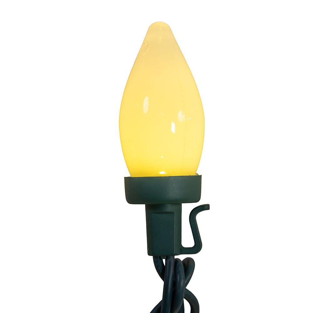 Kurt Adler UL 100-Light Warm White C7 Bulb Light Set